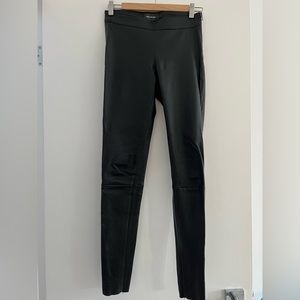 Mackage leather leggings/pants, size 4